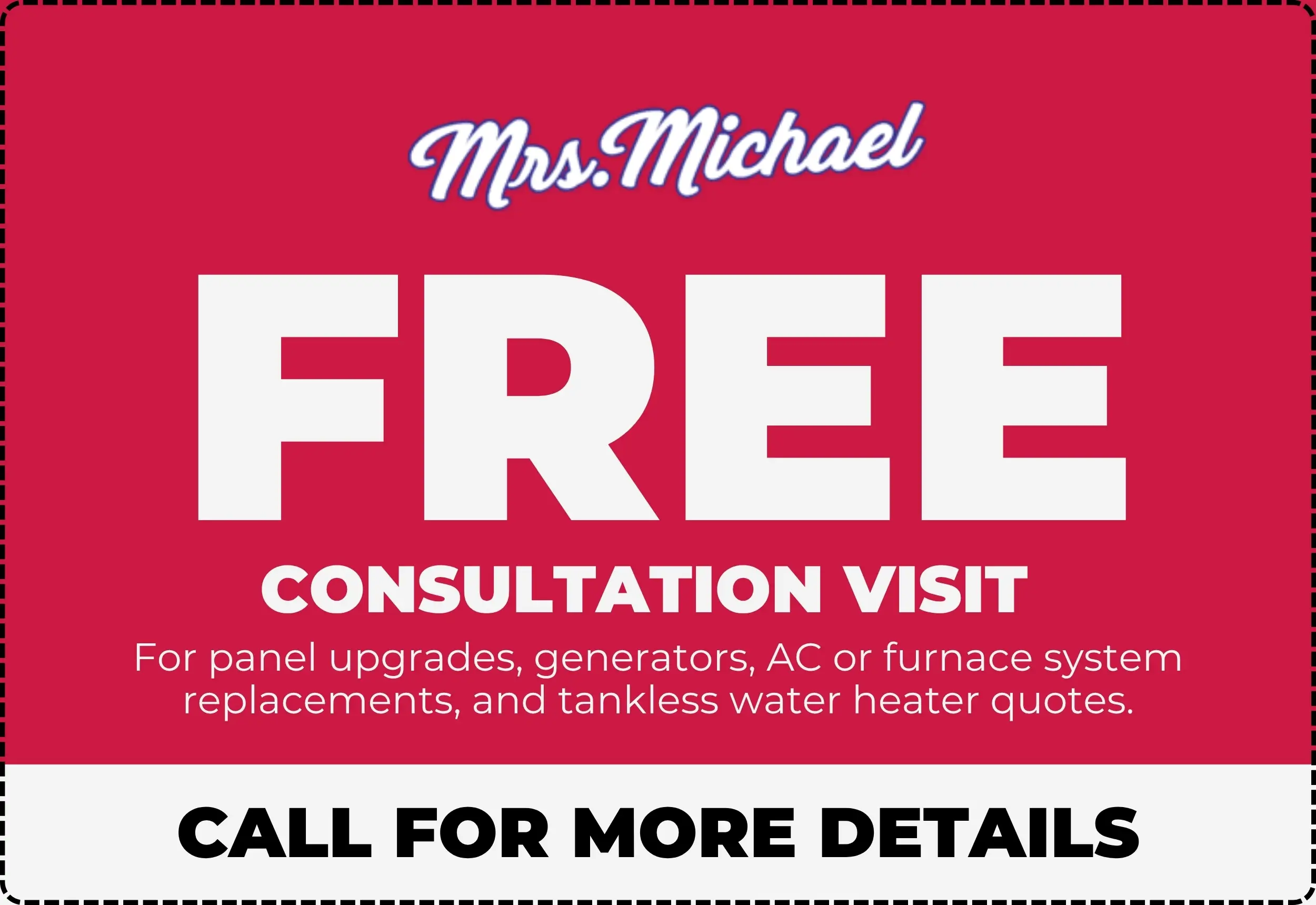 Free consultation visit